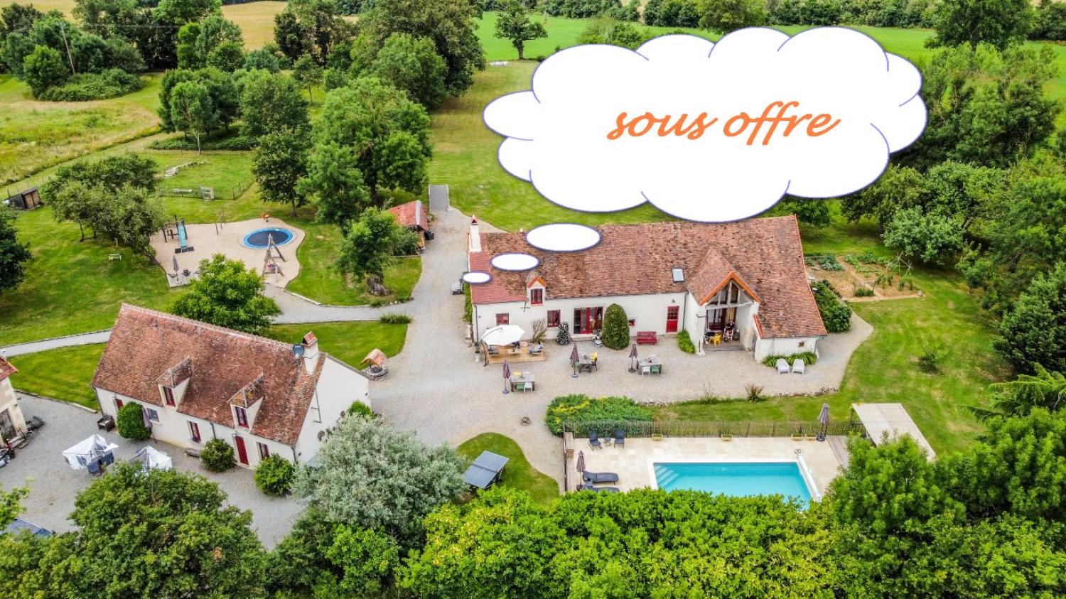 gîtes/ chambres d'hôtes à vendre Rezay, Cher ( Centre-Val de Loire) photo 1