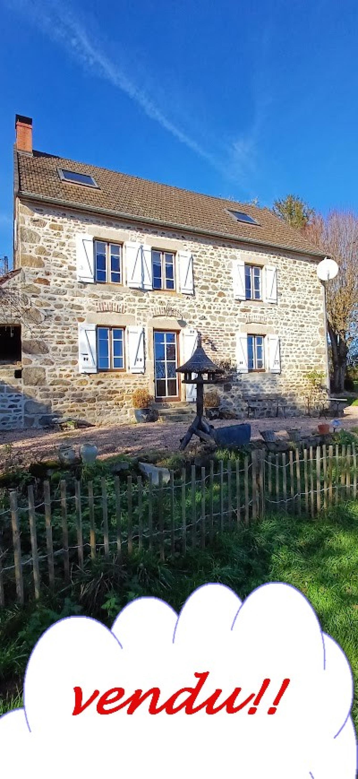 maison à vendre Pionsat, Puy-de-Dôme ( Auvergne-Rhône-Alpes) photo 1