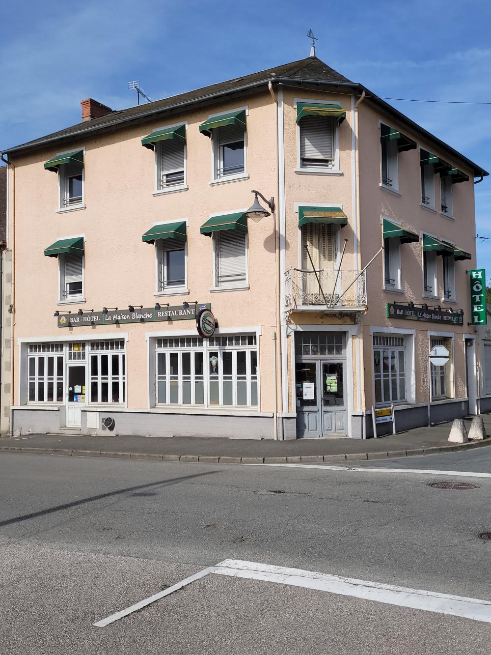 hôtel restaurant, Gouzon, Creuse