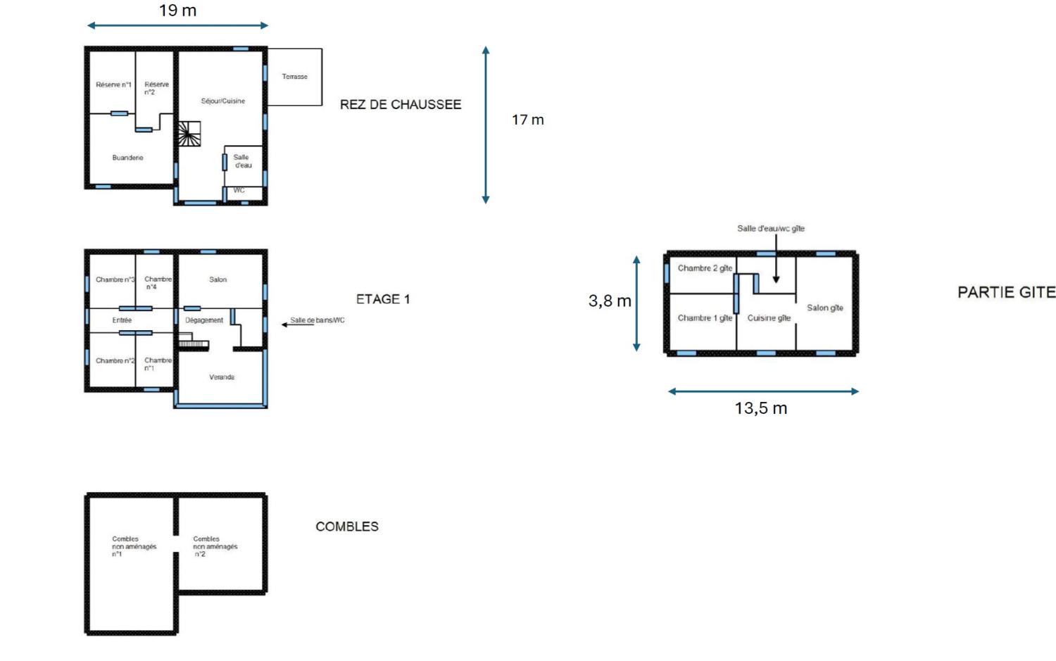  à vendre maison indépendant Nadillac Lot 36