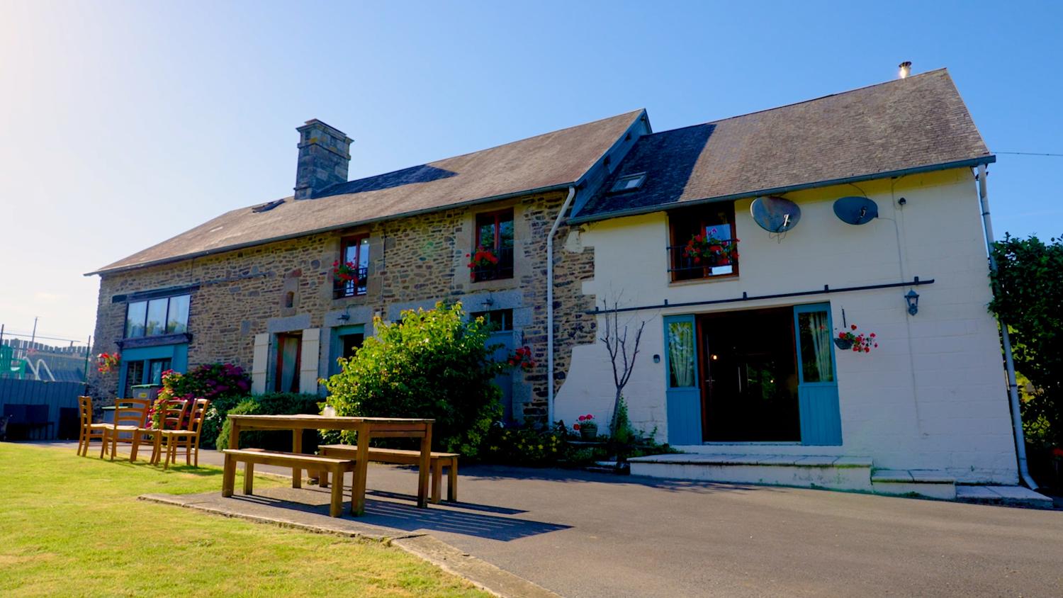  à vendre maison avec gîte Saint-Martin-de-Landelles Manche 63