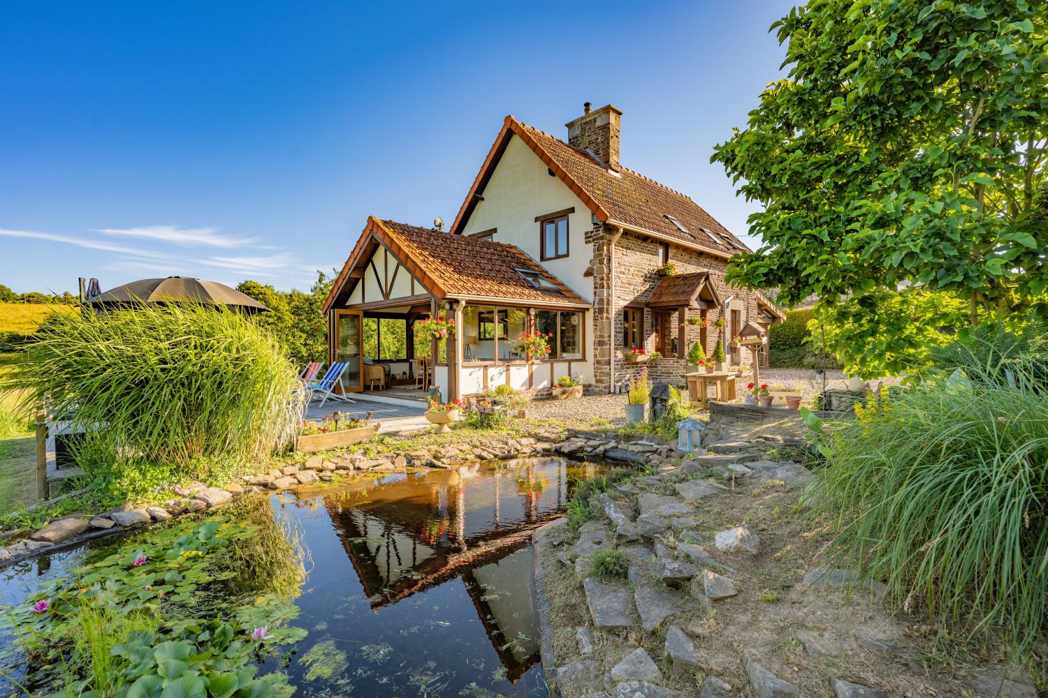  à vendre maison avec gîte Saint-Martin-de-Landelles Manche 1