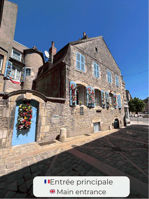 Clamecy Nièvre maison de village foto