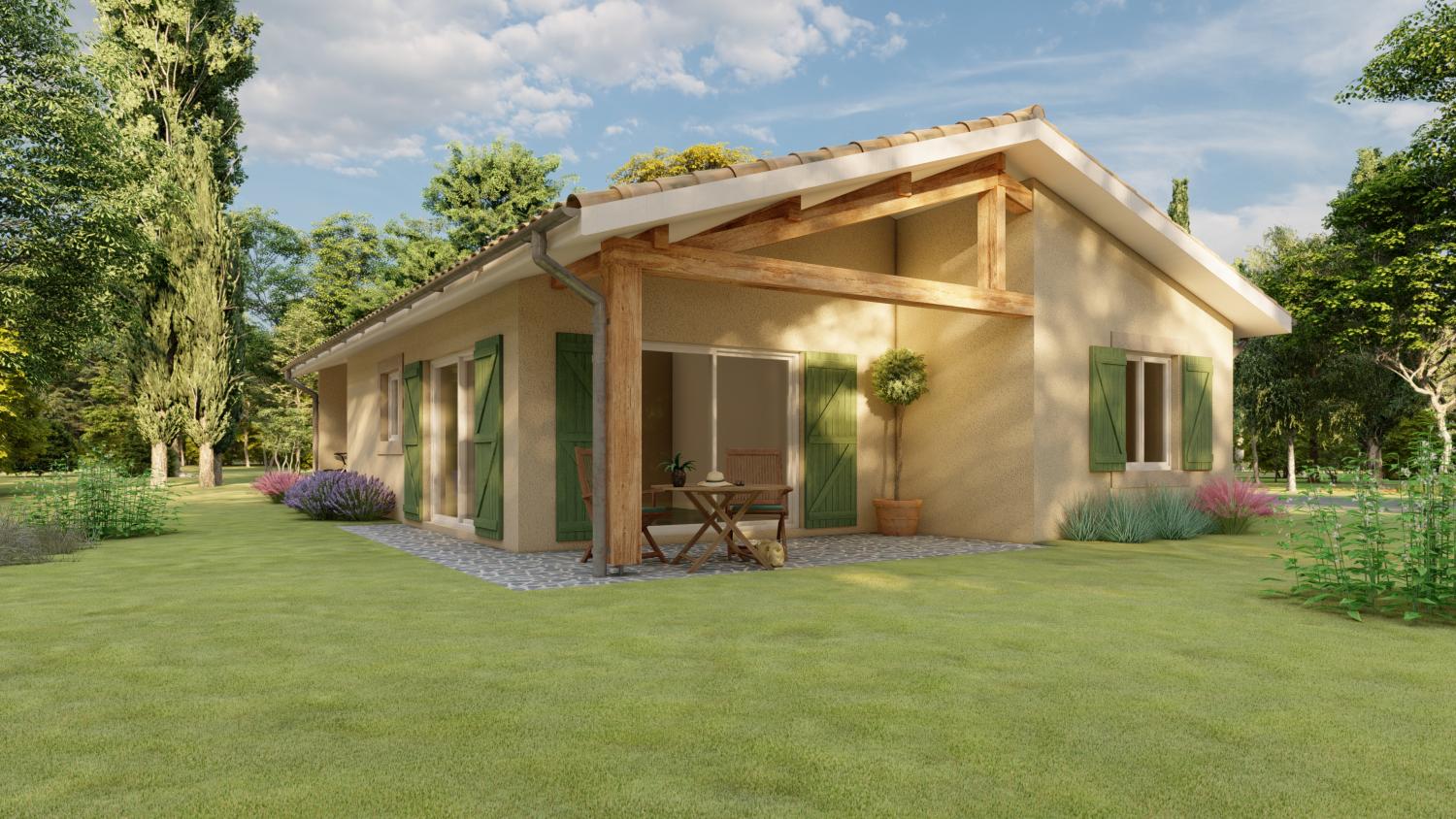  à vendre nouvelle construction Masseube Gers 9