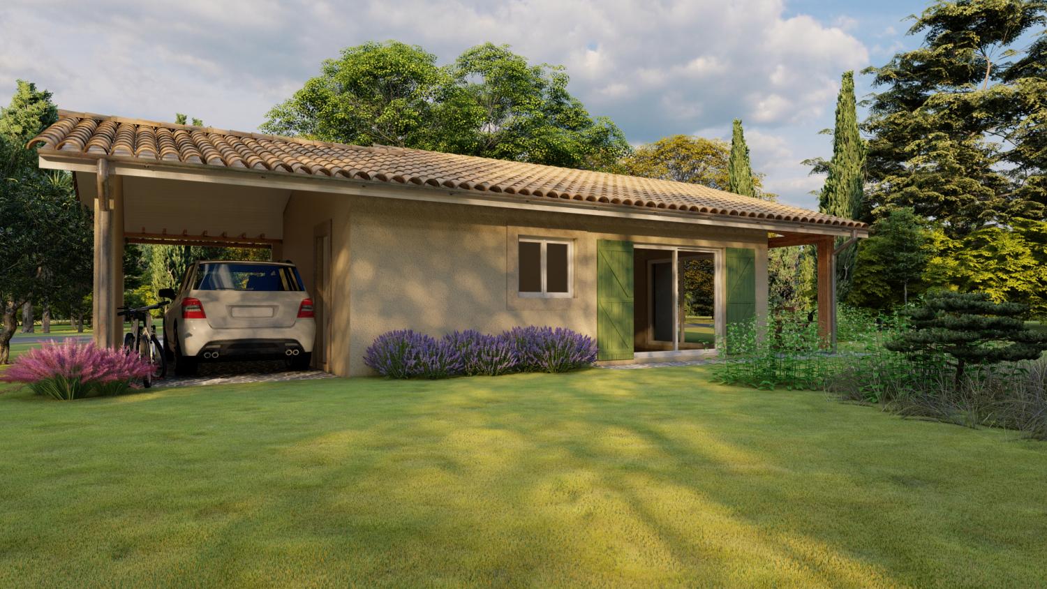  à vendre nouvelle construction Masseube Gers 8