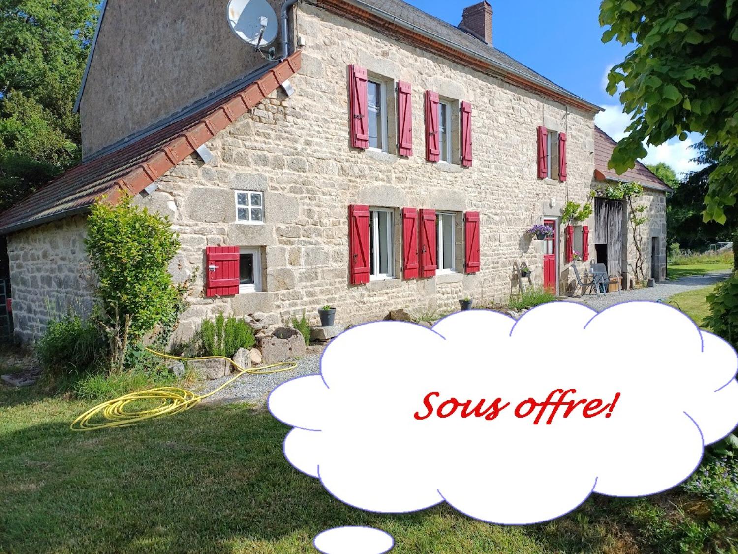  à vendre ferme Chénérailles Creuse 1