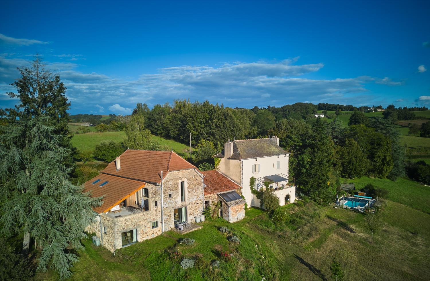 à vendre maison avec gîte Bor-et-Bar Aveyron 1