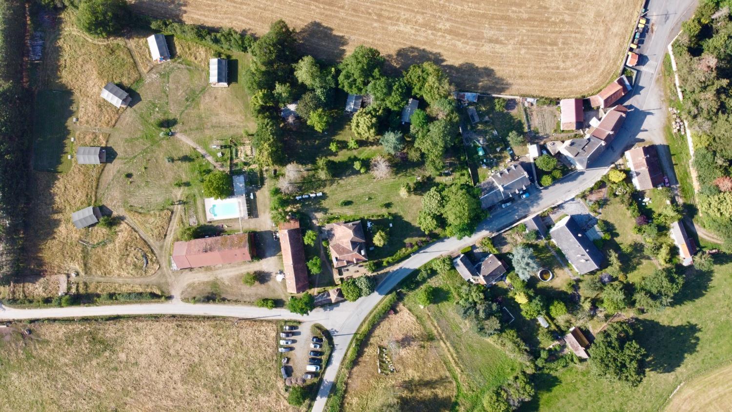  à vendre camping Lussat Creuse 33