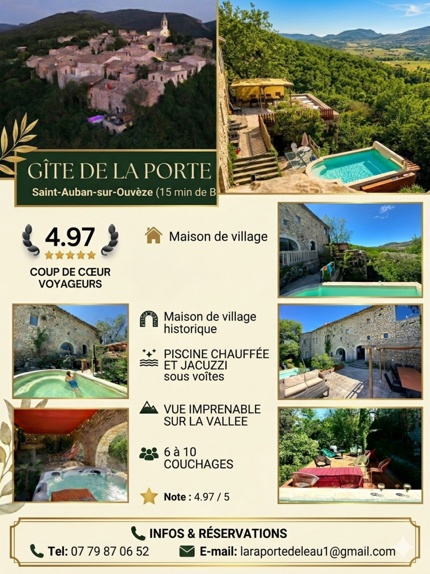 à vendre maison avec gîte Buis-les-Baronnies Drôme 4