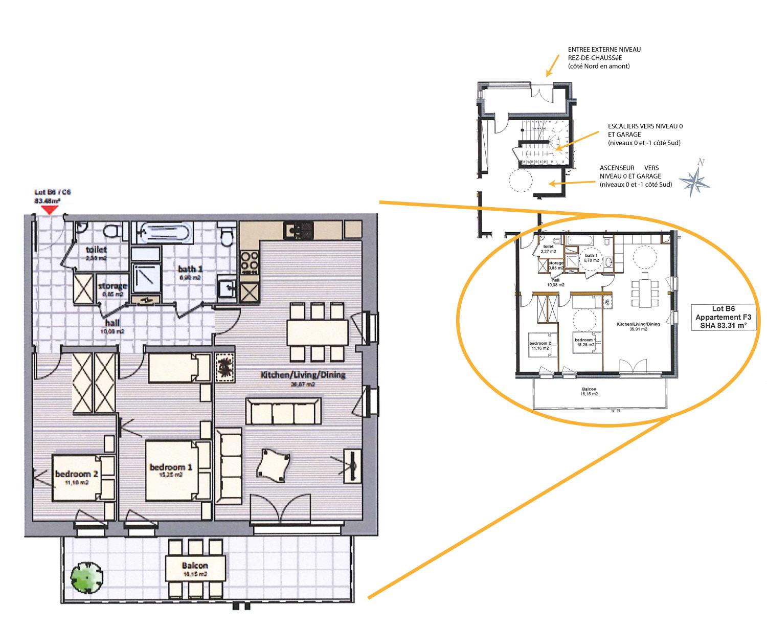 à vendre appartement Abondance Haute-Savoie 3